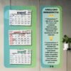 ANILLO H info Programador Calendario Pared horizontal ¼ 35 X 50 Cm 2026
