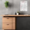 Programador Calendario Pared Vertical ¼ 35 X 50 Cm  2026