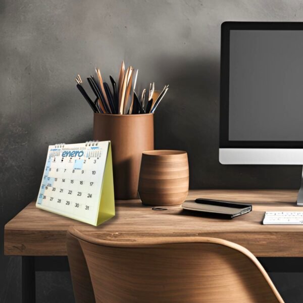 Programador Calendario Escritorio 17 X 17 Cm  2026