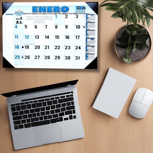 Programador Escritorio Vade (4 Puntas) 1/8 25 X 35 Cm  2026