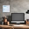 Programador Calendario Pared  23 X 25 Cm  2026
