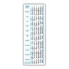 Calendario Notas Afiche Pared TheBigDay 100x35 X3 2026